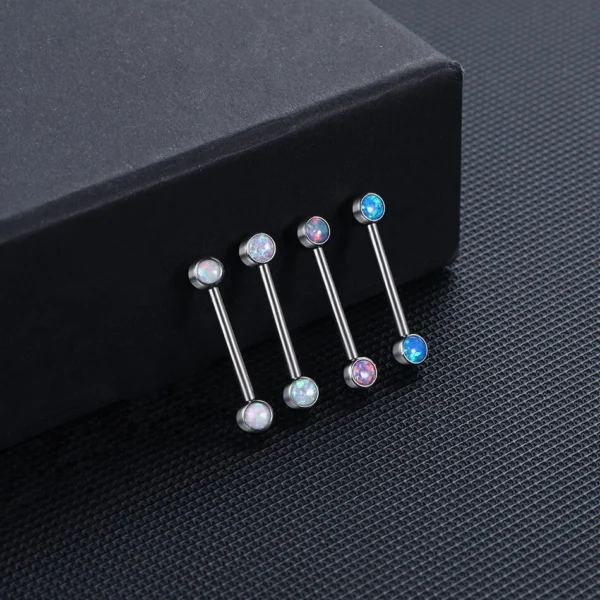 Piercing Téton Opale