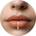 Emplacement Piercing Labret