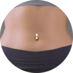 Emplacement Piercing Nombril