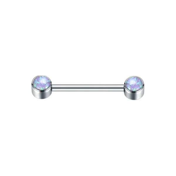 Piercing Téton Opale Bleu Marine